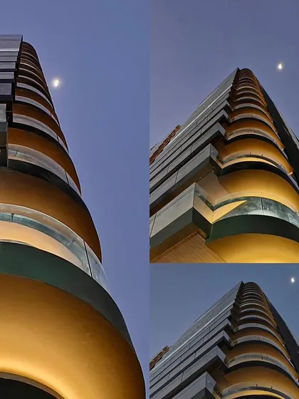 The facade of DLH Legacy in Mumbai showcases a distinct architectural style. The elegant curves of the balconies create a chic and luxurious ambiance, lending the residential building a unique identity that stands out against the city skyline.