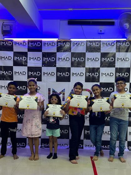 Another shot of our happy and successful students after the 2023 showcase.