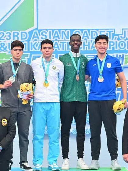 Another medal ceremony at the Asian Championships in China. Our presence at these events reinforces KIO's official status and commitment to fair play.
