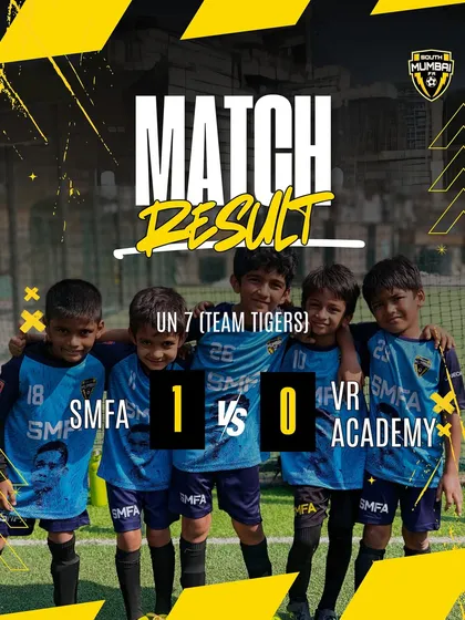 A proud 1-0 win for our U7 Team Tigers. These victories build a strong foundation of confidence and teamwork.