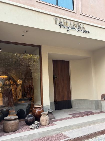 Designers to watch. The Tamanna Punjabi Kapoor store is another gem, offering beautiful and feminine options for brides and their families.