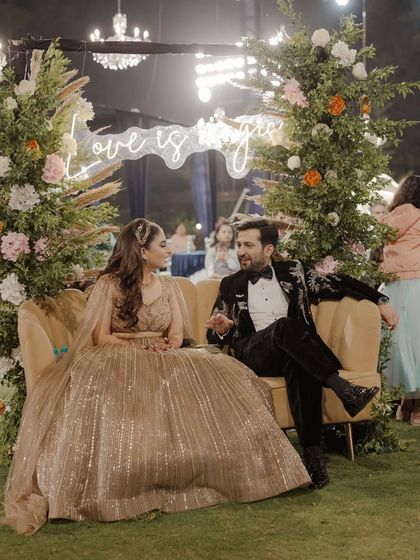 Glamorous Sangeet & Cocktail Nights photo 60