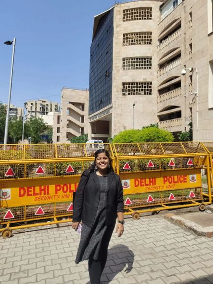 My work often involves coordinating with various authorities, including the Delhi Police, as part of handling criminal and civil cases at the Rohini Court.