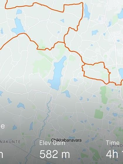 The route map of a 102km weekend ride. We plan diverse and challenging routes to keep our training interesting and help our members achieve their distance goals.