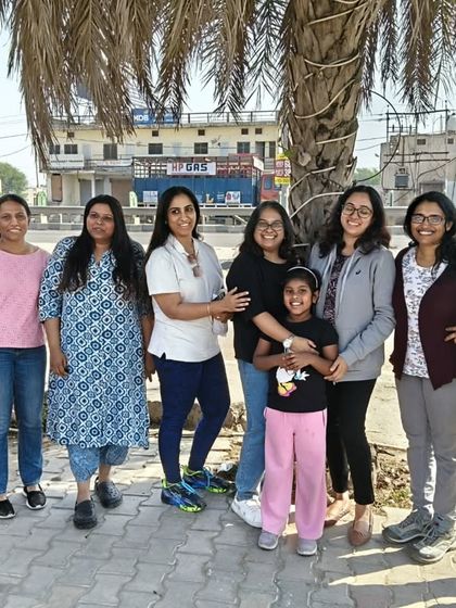 A group of women travellers enjoying the Jibhi trip. I prioritize safety, making my tours a comfortable choice for solo women and all-women groups.