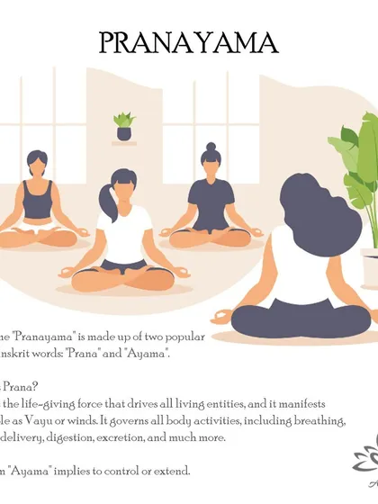 Pranayama, or breath control, is a fundamental part of my therapeutic practice. I teach specific breathing techniques to calm the nervous system, improve oxygen flow, and support your body's natural healing processes.