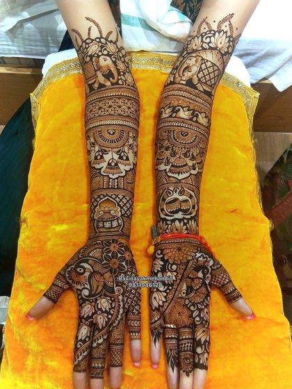 Ravi Nayak Mehndi Art - Bridal Mehndi Traditional Motifs & Designs photo 4