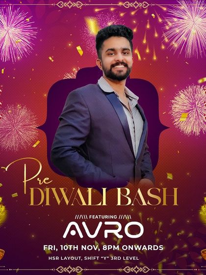 A Pre Diwali Bash at Shift, HSR. I love celebrating the festival of lights with a night of amazing music and dance.