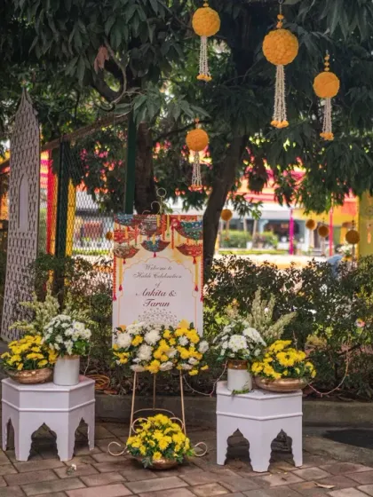 Flinters Management - Full Wedding Planning Vibrant Haldi & Mehendi Ceremonies photo 46