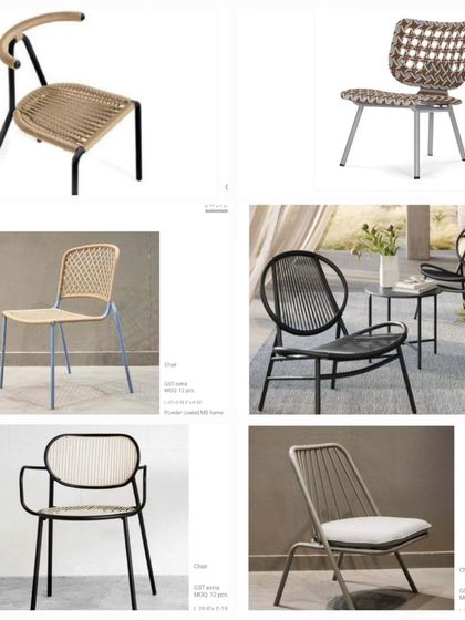 For those who believe less is more. A selection of minimalist chairs from our 'Basics' collection, featuring clean lines and simple yet durable materials.