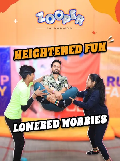 Heightened fun, lowered worries. Our staff are always on hand to help you get the most air and have the most fun, safely.