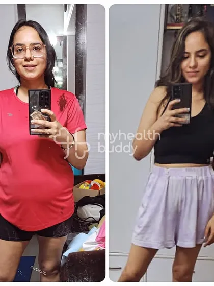 A 10kg postpartum weight loss in just three months is an amazing achievement. This transformation was possible through a realistic meal plan that supported breastfeeding and a consistent, personalized workout routine.