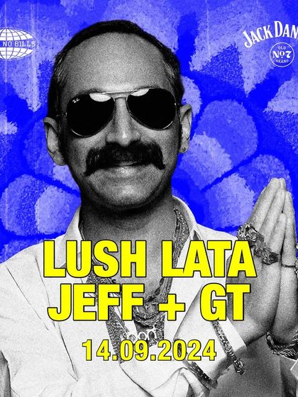 A poster for a show with Lush Lata, an artist I work with. I help develop artist careers by curating the right gigs and collaborations for them.