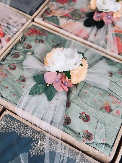 The Gift Cottage - Wedding Gifting & Favors Luxury Trousseau Packing photo 35