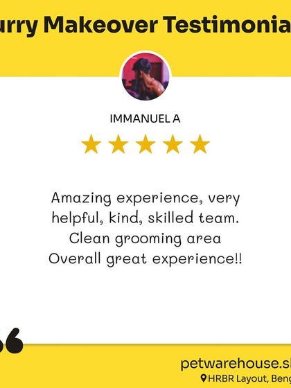 Pet Warehouse - Pet Grooming Services Words from Our Pet Parents photo 21
