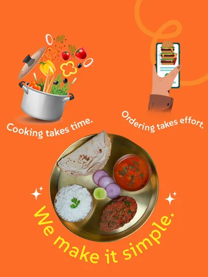 Cooking takes time. Ordering takes effort. We make it simple. Just subscribe and enjoy fresh, home-style meals without the stress.