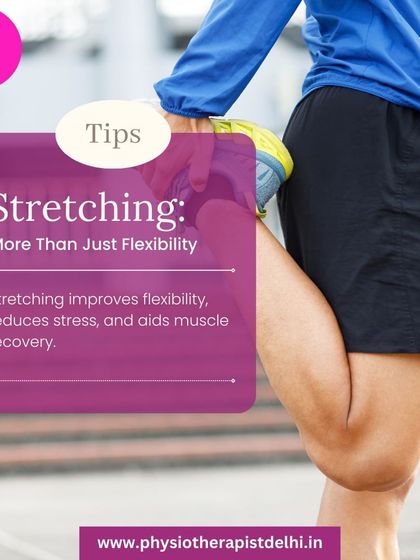 Stretching is more than just for flexibility. It also reduces stress and aids muscle recovery, which is a key part of any fitness routine.