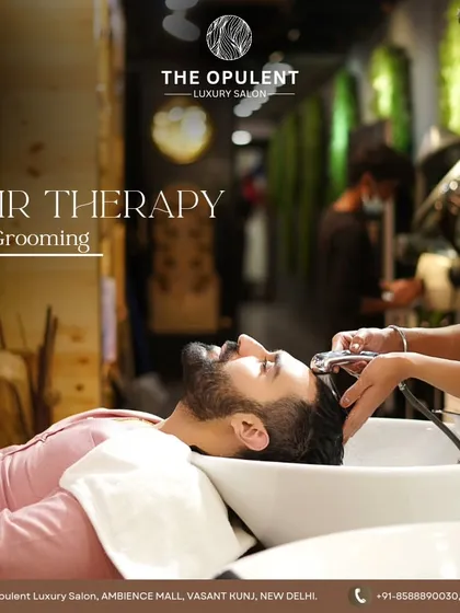 Great style isn't just for the ladies. Here's a look at the kind of relaxing hair therapy and expert grooming I provide for my male clients.