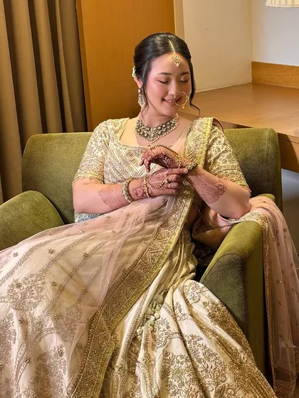 A candid moment of joy. It's so important that my brides feel comfortable and can be themselves.