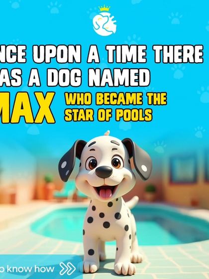 This is the story of Max, who became the star of our pool. Every dog has the potential to be a water star, and we are here to help them discover it.