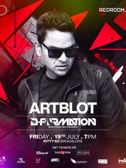 My poster for a night with Beatfreak Recordings head honcho, D-Formation. A true honor to support a progressive house pioneer.