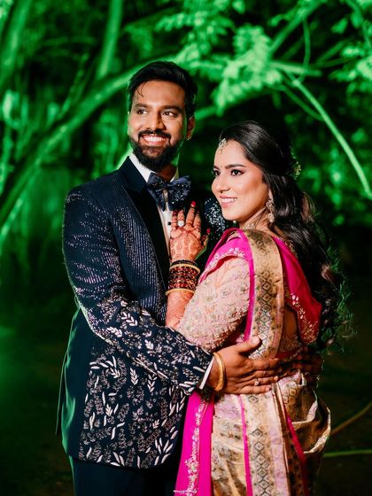 Madhuri Subbaraju - Destination Wedding Makeup Reception & Sangeet Glamour photo 23