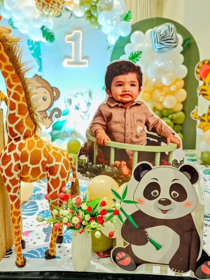 Dream Events - Kids' Birthday Party Decoration Jungle & Safari Adventures photo 37