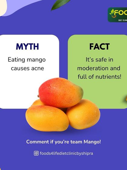 Many people worry that eating mangoes will cause acne, but this is largely a myth. When eaten in moderation, this delicious fruit is packed with nutrients and is perfectly safe for your skin.