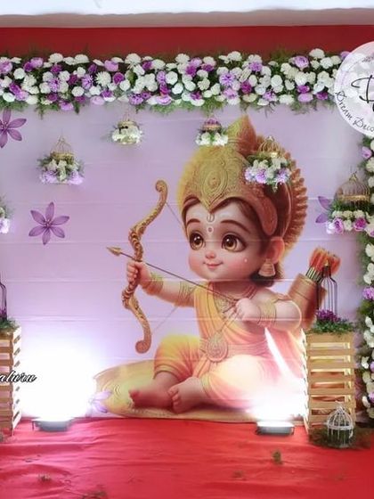 Dream Decor - Traditional & Ceremonial Decor Baby Blessings: Seemantha & Naming Ceremonies photo 44