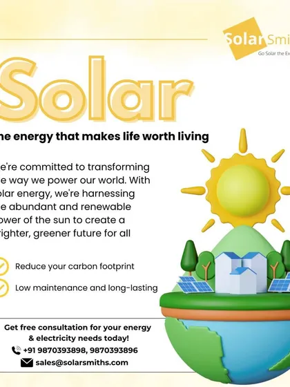 Solar is the energy that makes life worth living. I am committed to transforming the way we power our world with low-maintenance, long-lasting systems.
