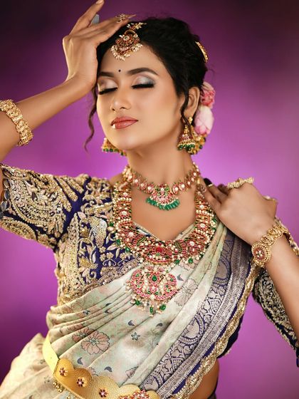 Sushma Manjunath - Bridal & Event Makeup and Styling Creative Portfolio & Student Work photo 71