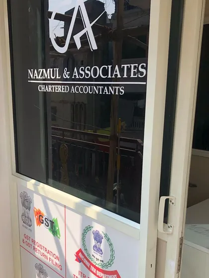 The entrance to our firm, where we welcome clients to discuss their GST, income tax, and business registration needs.