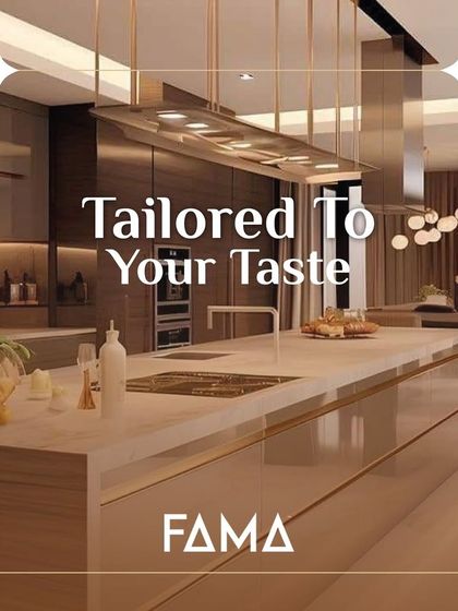 Your kitchen, your rules. This expansive kitchen is tailored to your taste, featuring a large island with a built-in cooktop, ample seating, and luxurious finishes that reflect your unique lifestyle.