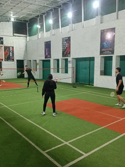 More action from our doubles matches, showing different players and games. Every day is a new challenge on the court!