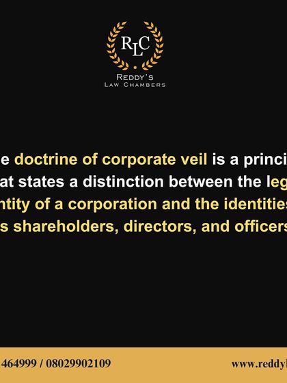 A deeper look into the doctrine of corporate veil, which is a cornerstone of corporate law that I frequently advise clients on.