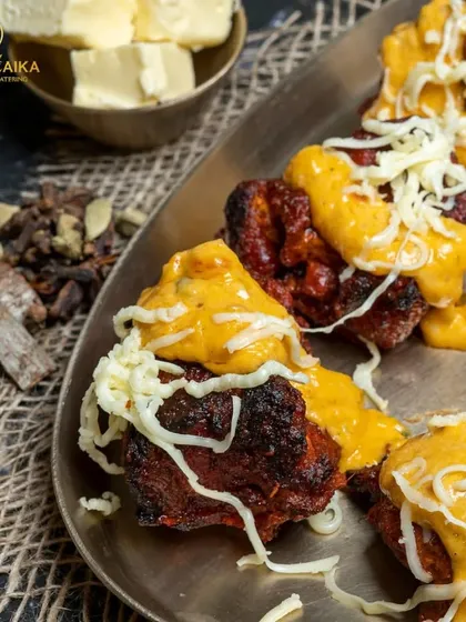 Another look at our Mutton Cheese Overload, a truly indulgent and cheesy feast.