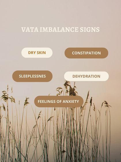 Here are common signs of a Vata imbalance, including dry skin, constipation, and feelings of anxiety. To balance Vata, I recommend warm, nourishing foods and grounding practices. Using herbal remedies like my naturally formulated lip balm can also help combat dryness.