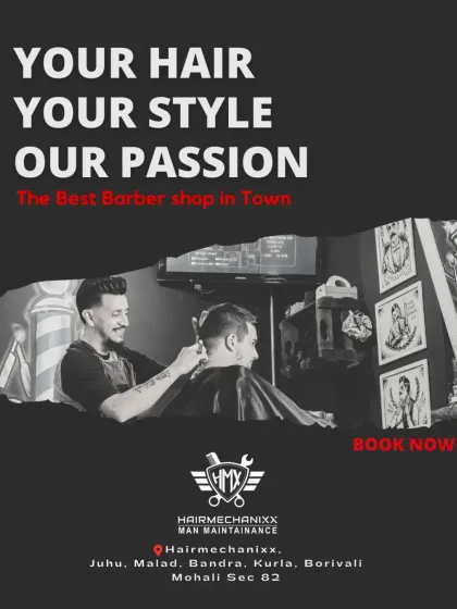 Your hair, your style, our passion. We are the best barbershop in town, dedicated to giving you the look you deserve. Book now.