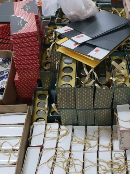We are busy packing festive corporate gift boxes. It's a joy to help companies show appreciation for their teams with gifts that are both thoughtful and healthy.