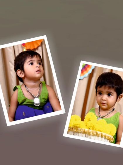 I craft each piece of clothing with so much love and care, just like you dress your kids. This collage shows some of the beautiful moments captured by our customers.