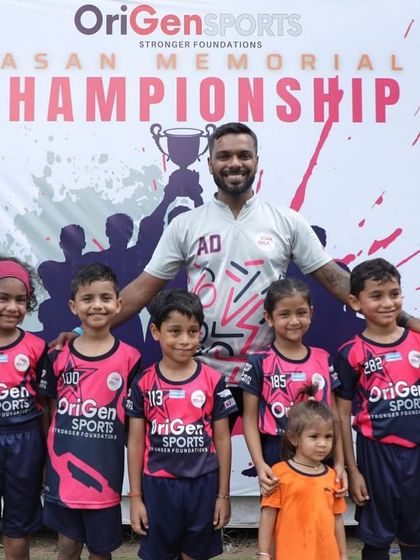 Our youngest participants from the Under 9 category at the championship.