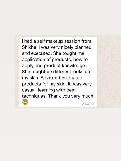 Shikha Agarwal - Personal Self-Makeup Classes Hear From My Students photo 23