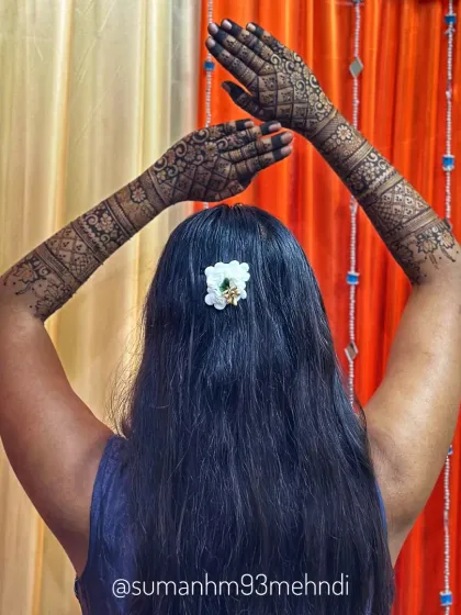 Suman Mehndi Designer - Bridal & Wedding Henna Full Bridal Henna photo 5