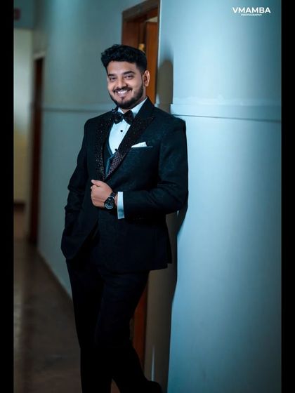 A duplicate of 224, a classic and elegant groom portrait.