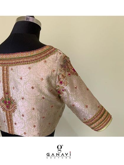 Ganavi Couture - Custom Indian Bridal & Occasion Wear Signature Hand-Embroidered Blouses photo 22