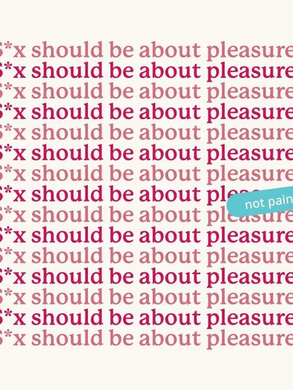Let's say it again: Sex should be about pleasure, not pain. If you're experiencing pain, it's a sign to seek answers, not to endure it.
