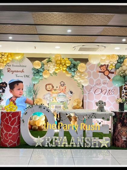 The Party Rush - Kids' Birthday Party Planning & Decoration Jungle & Safari Adventures photo 9