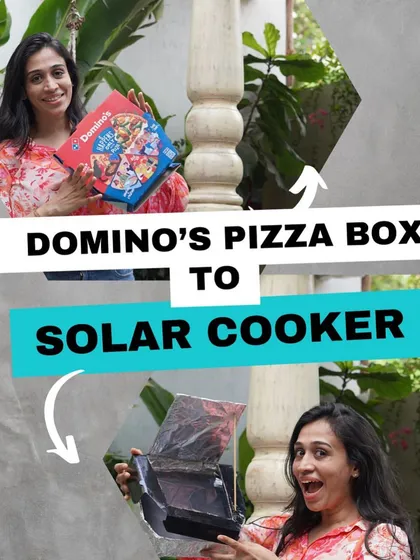 Who knew an old pizza box could be so powerful? This is one of my favorite projects, turning a Domino's box into a real solar cooker. It’s a fantastic lesson in recycling and solar energy, and yes, it really works to melt chocolate and marshmallows!