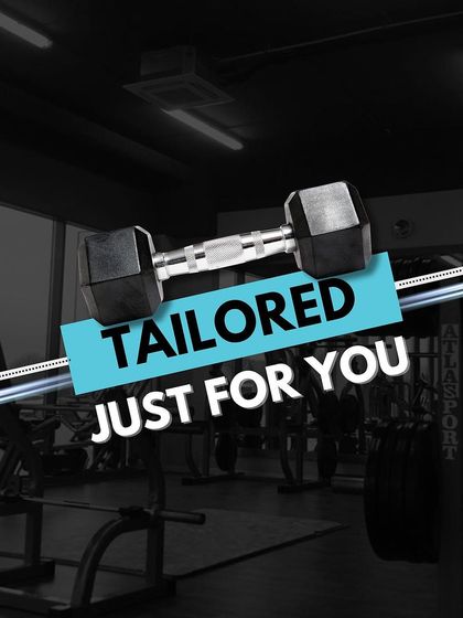 Every plan we create is tailored just for you. We don't believe in one-size-fits-all fitness.