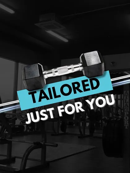 Every plan we create is tailored just for you. We don't believe in one-size-fits-all fitness.